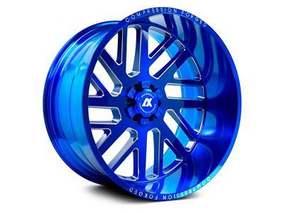 Axe Wheels AX2.7 Candy Blue 8-Lug Wheel; 22x12; -44mm Offset (19-24 RAM 2500)