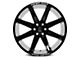 Axe Wheels Artemis Gloss Black Milled 8-Lug Wheel; 22x12; -44mm Offset (19-24 RAM 3500 SRW)