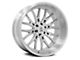 Axe Wheels Atlas Silver 6-Lug Wheel; 22x12; -44mm Offset (19-24 Silverado 1500)