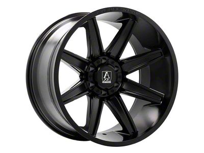 Axe Wheels Atremis Satin Black 6-Lug Wheel; 20x9.5; 15mm Offset (19-26 Silverado 1500)