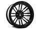 Axe Wheels Icarus Satin Black 8-Lug Wheel; 20x9.5; 15mm Offset (20-24 Silverado 2500 HD)