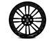 Axe Wheels Icarus Satin Black 8-Lug Wheel; 20x9.5; 15mm Offset (20-24 Silverado 2500 HD)