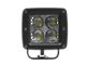 Raxiom Axial Series 3-Inch 4-LED Cube Light; Flood Beam (Universal; Some Adaptation May Be Required)