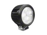 Raxiom Axial Series 4-Inch 4-LED Round Light; Flood Beam (Universal; Some Adaptation May Be Required)