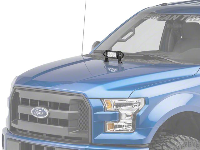 7-Inch 7 Series LED Light Bar; 30 Degree Flood Beam (Universal; Some Adaptation May Be Required)