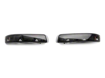 Turn Signal/Parking Lights; Black (99-02 Silverado 1500)