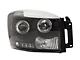 Halo Projector Headlights; Black Housing; Clear Lens (06-08 RAM 1500)