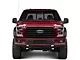 Projector Headlights with LED DRL; Black Housing; Clear Lens (15-17 F-150 w/ Factory Halogen Headlights)
