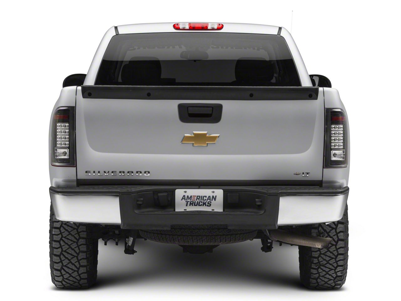 Black Clear LED Tail Lights For Chevy/GMC C/K Silverado Cheyenne Sierra - Custom Performance Style