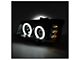 CCFL Halo Projector Headlights; Black Housing; Clear Lens (03-06 Silverado 1500)