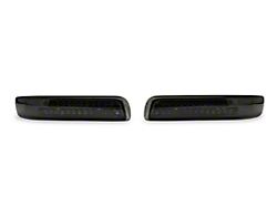 LED Turn Signal/Parking Lights with Amber Reflector; Smoked (99-02 Silverado 1500)