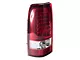 LED Tail Lights; Chrome Housing; Red/Clear Lens (03-06 Silverado 1500 Fleetside)