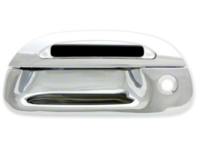 Chrome LED Tailgate Handle; Red LED; Smoked (97-03 F-150)