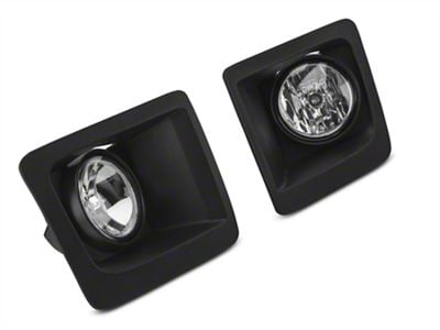 Fog Lights without Wiring Harness; Clear (14-15 Sierra 1500)