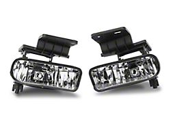 Fog Lights without Wiring Harness; Clear (99-02 Silverado 1500)