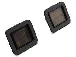 Raxiom Axial Series LED License Plate Lamps; Smoked (15-24 F-150)