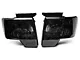 Raxiom Axial Series OEM Style Replacement Headlights; Chrome Housing; Smoked Lens (09-14 F-150 w/ Factory Halogen Headlights)