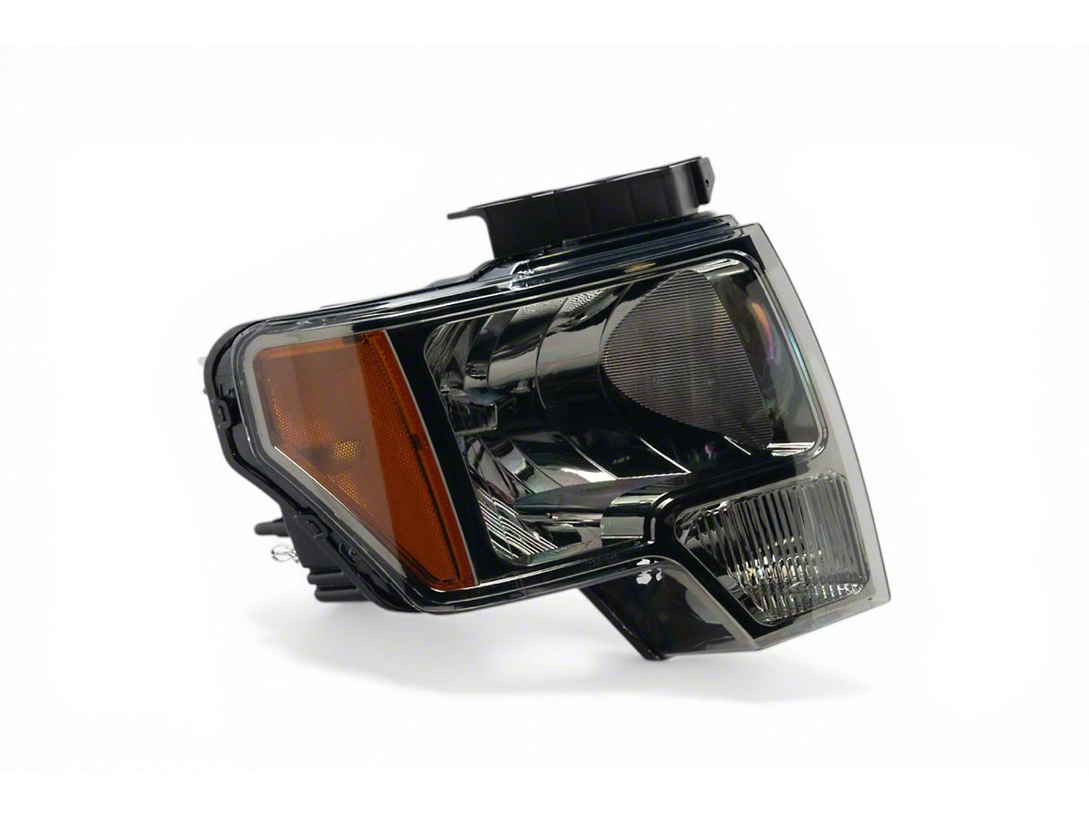 Raxiom F-150 Axial Series OEM Style Replacement Headlights; Chrome  