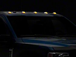 Raxiom Axial Series LED Clearance Lights; Clear (17-25 F-250 Super Duty)