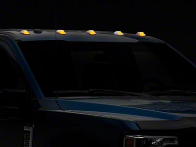 Raxiom Axial Series LED Clearance Lights; Clear (17-25 F-250 Super Duty)
