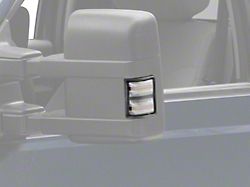 Raxiom Axial Series LED Switchback Side Mirror Marker Lamps; Clear (11-16 F-250 Super Duty)