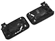Front Black LED Door Handles; Amber LED; Smoked Lens (04-08 F-150)