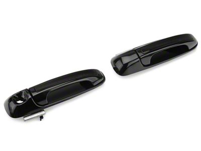 Front Black LED Door Handles; Red LED; Smoked Lens (02-06 RAM 1500)