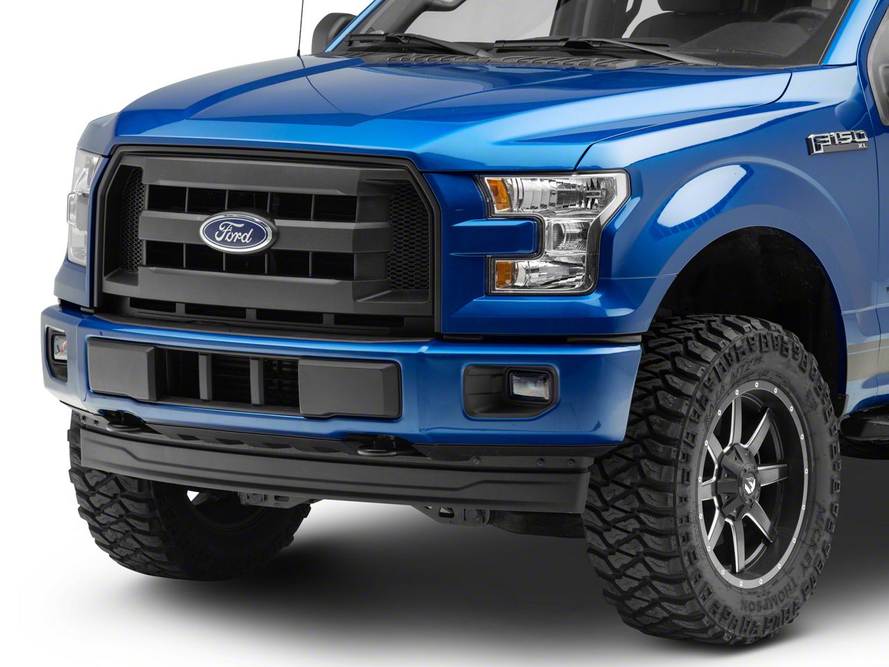 TYC Passenger Side Fog Light Assembly For 2015-2017 Ford F-150 - FL3Z-15200-B - Halogen, Chrome