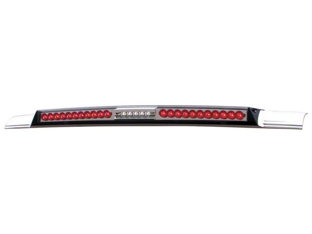 MEGA LED Third with Cargo Light; Red Cap; Crystal Clear (99-06 Silverado 1500)