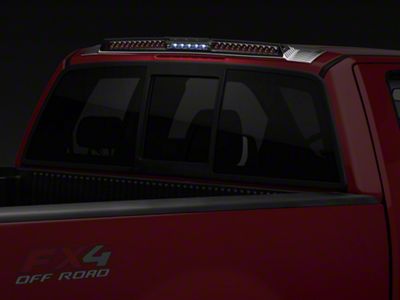 MEGA LED Third Brake Light with Cargo Light; Red Cap; Platinum Smoked (04-08 F-150)