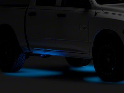 Raxiom Axial Series Multi-Color Underbody Rock Light Kit with Bluetooth Remote (Universal; Some Adaptation May Be Required)