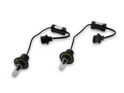 Raxiom Axial Series 6000K LED Headlight Bulbs; Low Beam; H13 (06-08 RAM 1500; 09-12 RAM 1500 w/ Factory Halogen Dual Headlights)