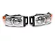 Raxiom Axial Series OEM Style Replacement Headlights; Chrome Housing; Clear Lens (02-05 RAM 1500)