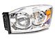 Raxiom Axial Series OEM Style Replacement Headlights; Chrome Housing; Clear Lens (06-08 RAM 1500)