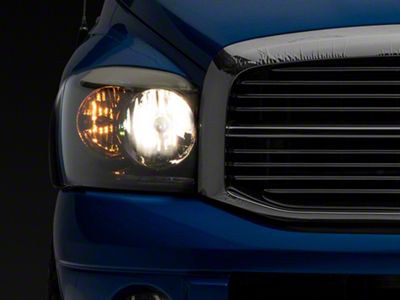 Raxiom Axial Series OEM Style Replacement Headlights; Chrome Housing; Smoked Lens (06-08 RAM 1500)