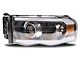 Raxiom Axial Series Proejctor Headlights with Sequential LED Bar; Black Housing; Clear Lens (02-05 RAM 1500)