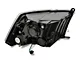 Raxiom Axial Series Euro Style Headlights with Dual Bulb; Black Housing; Clear Lens (10-18 RAM 2500 w/ Factory Halogen Non-Projector Headlights)