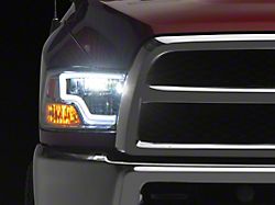 Raxiom Axial Series LED Headlights; Chrome Housing; Clear Lens (10-18 RAM 2500 w/ Factory Halogen Headlights)