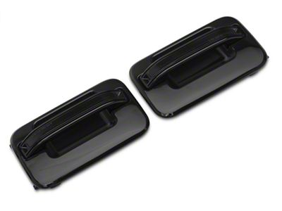 Rear Black LED Door Handles; Red LED; Smoked Lens (04-08 F-150 SuperCrew)