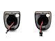Raxiom Axial Series LED License Plate Lamps; Smoked (01-13 Sierra 1500)
