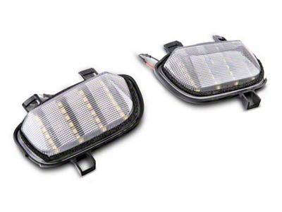 Raxiom Axial Series LED Mirror Lights; Clear (19-24 Sierra 1500)