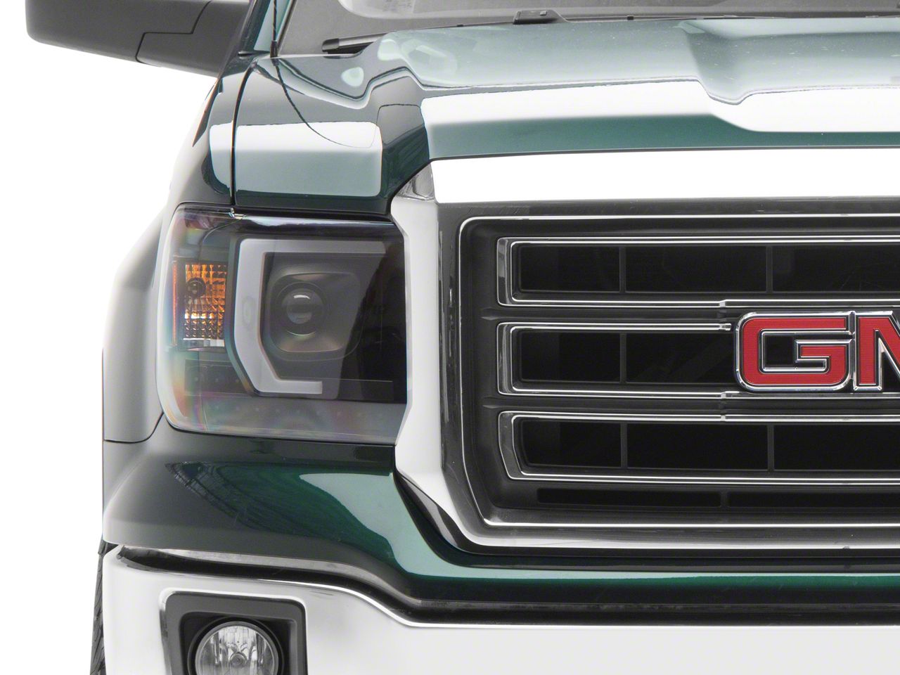 Raxiom Sierra 1500 Axial Series Projector Headlights; Black