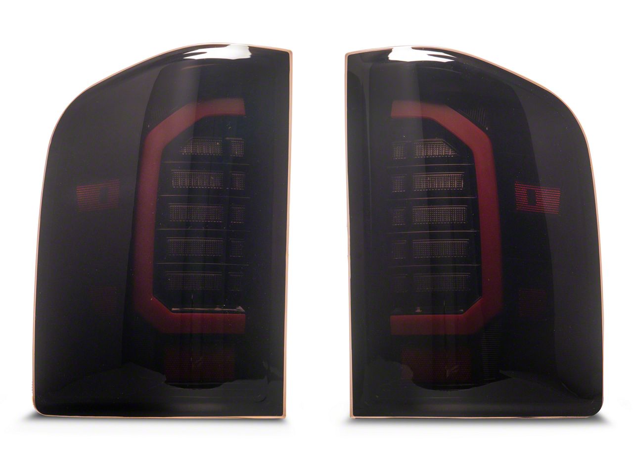 New Black LED Tube Tail Lights For 2002-2006 Chevy Avalanche 1500/2500 – Pair