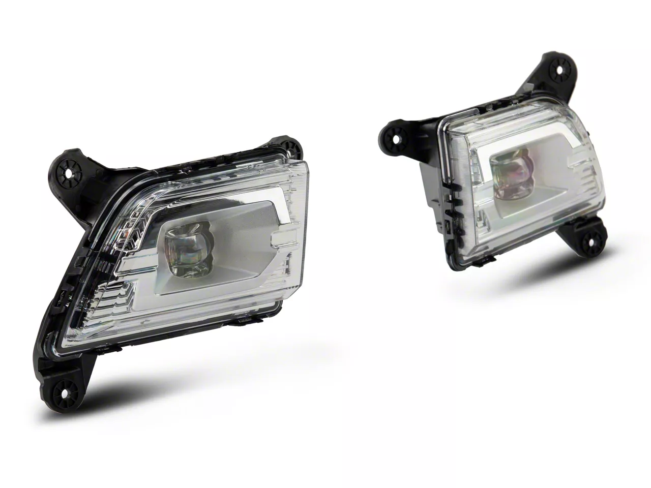 Silverado 1500 LED Fog Lights Clear 19 21 Silverado 1500 Free Shipping