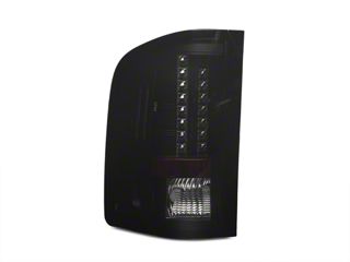 Black 2007-2013 Chevy Silverado 1500 2500 3500 LED Tube Tail Lights Brake Lamps - Foto 6