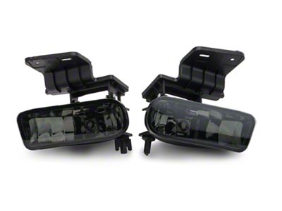 Fog Lights without Wiring Harness; Smoked (99-02 Silverado 1500)