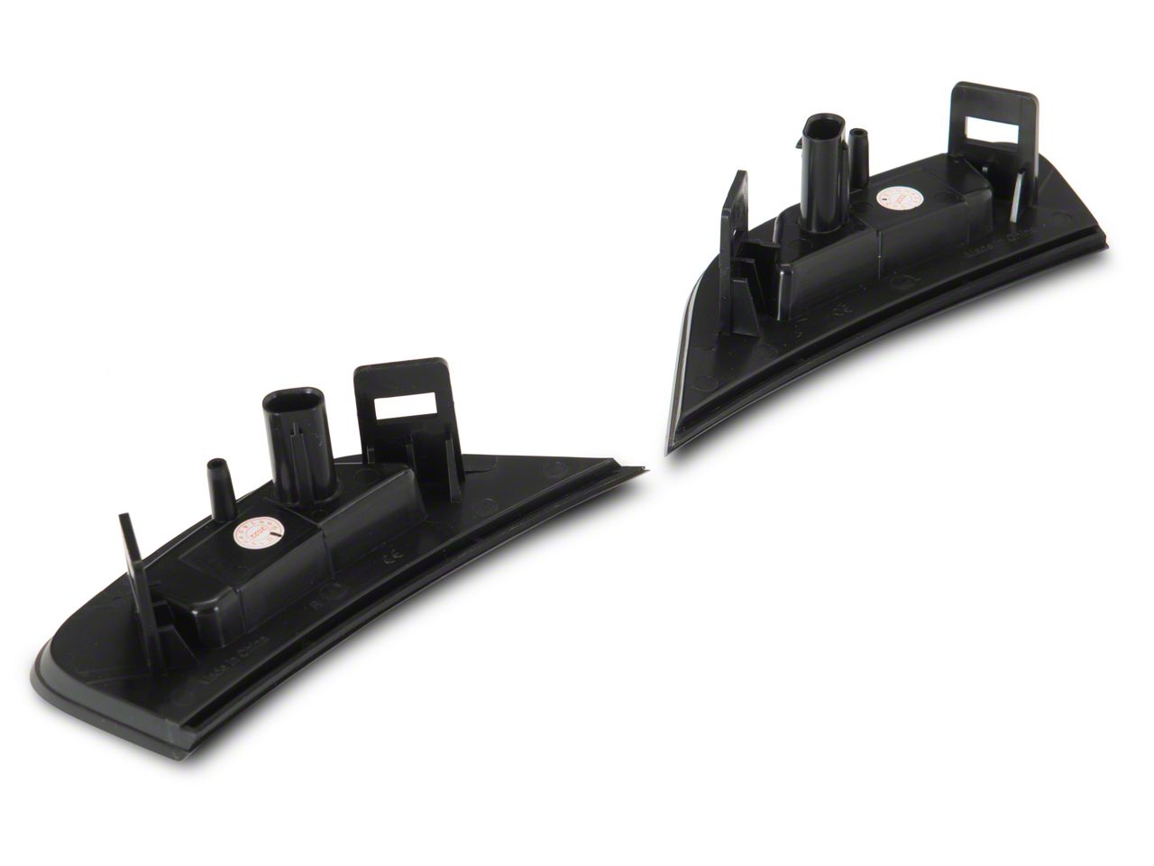 Raxiom Yukon Axial Series White LED Front Sidemarkers; Smoked