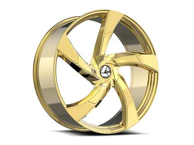 Azara AZA-524 Nano Gold 5-Lug Wheel; 20x8.5; 35mm Offset (87-90 Dakota)