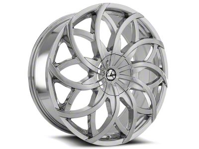 Azara AZA-504 Chrome 6-Lug Wheel; 26x9.5; 25mm Offset (04-08 F-150)
