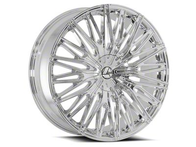 Azara AZA-522 Nano Chrome 6-Lug Wheel; 24x9; 25mm Offset (21-26 F-150)